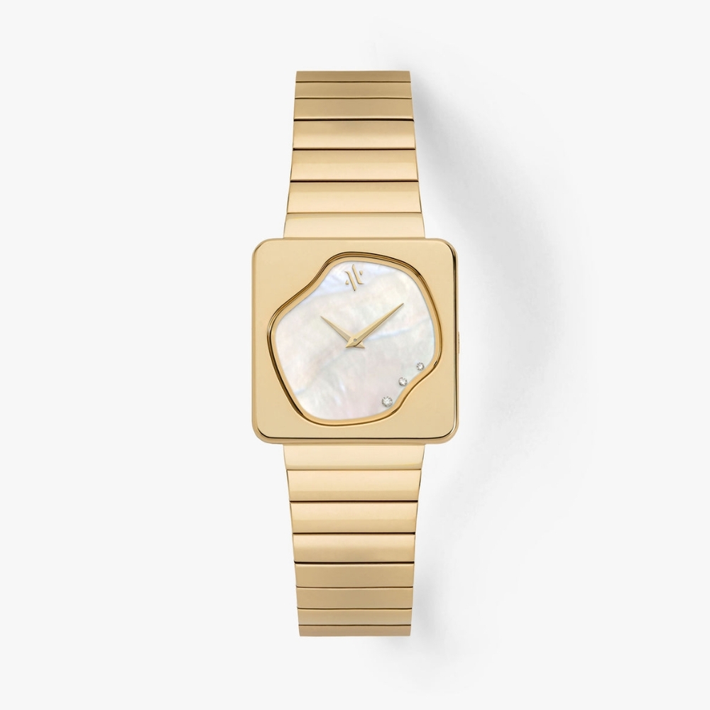 NEW Vanna Astra Pearl Gold Watch Swiss Made
